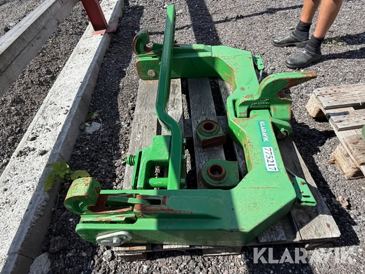 Billede 12 - Trepunktsophæng og Trækstang John Deere