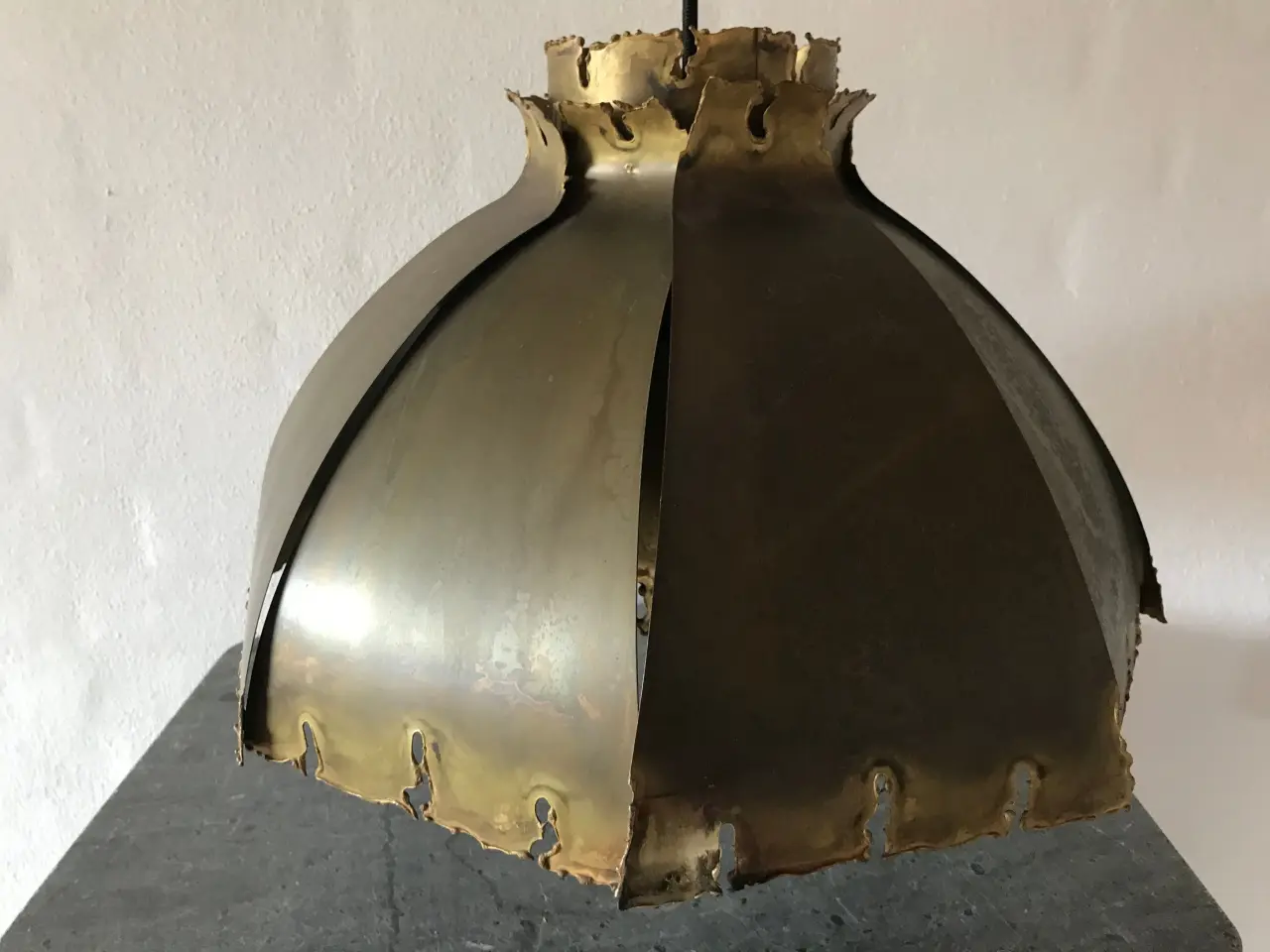 Billede 1 - Stor messing pendel (Holm Sørensen)