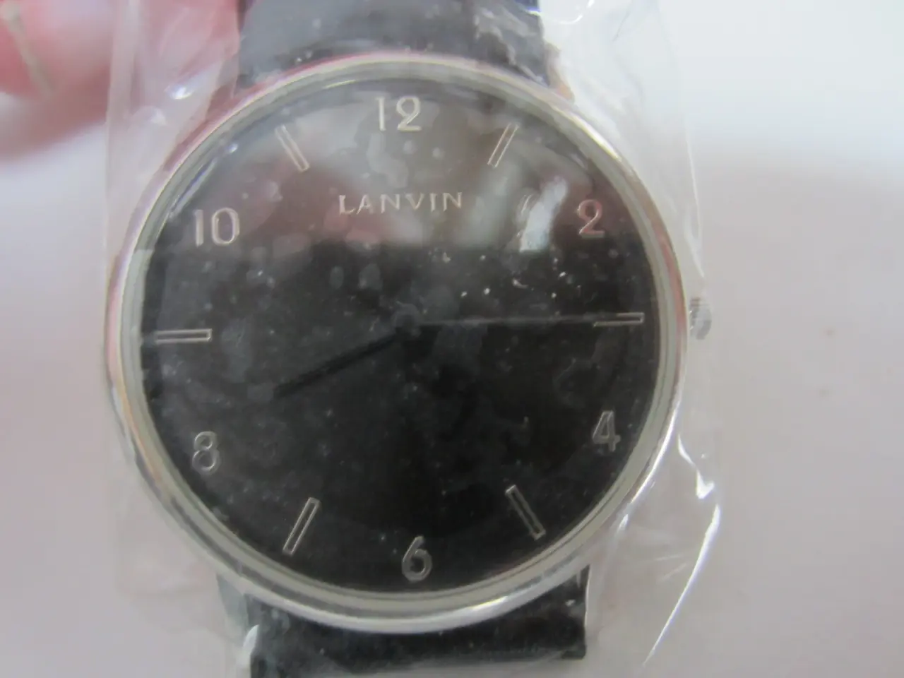 Billede 3 - LANVIN herreur med blank urkasse, bagside
