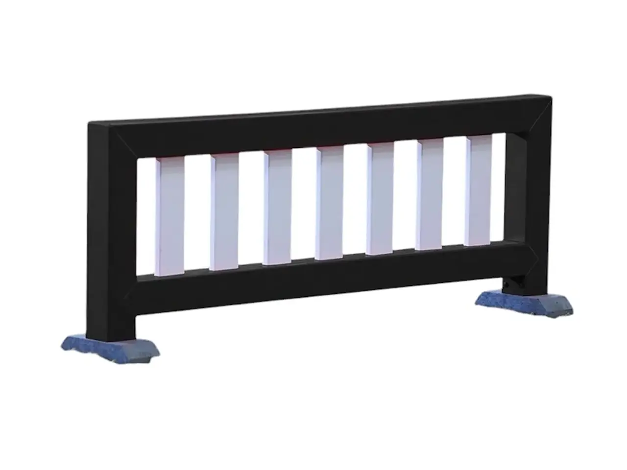 Billede 1 - Fyld på fod PE-plast Sort 144x55cm