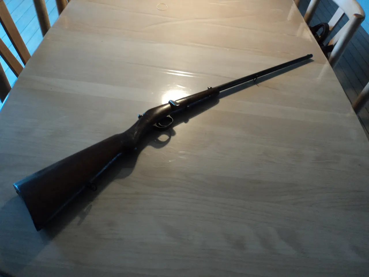 Billede 1 - De aktiveret Salonriffel 9 mm. Simson & co, suhl
