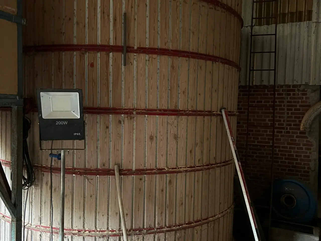 Billede 1 - Kongskilde silo , blæser og bl.a. til kornprodukti