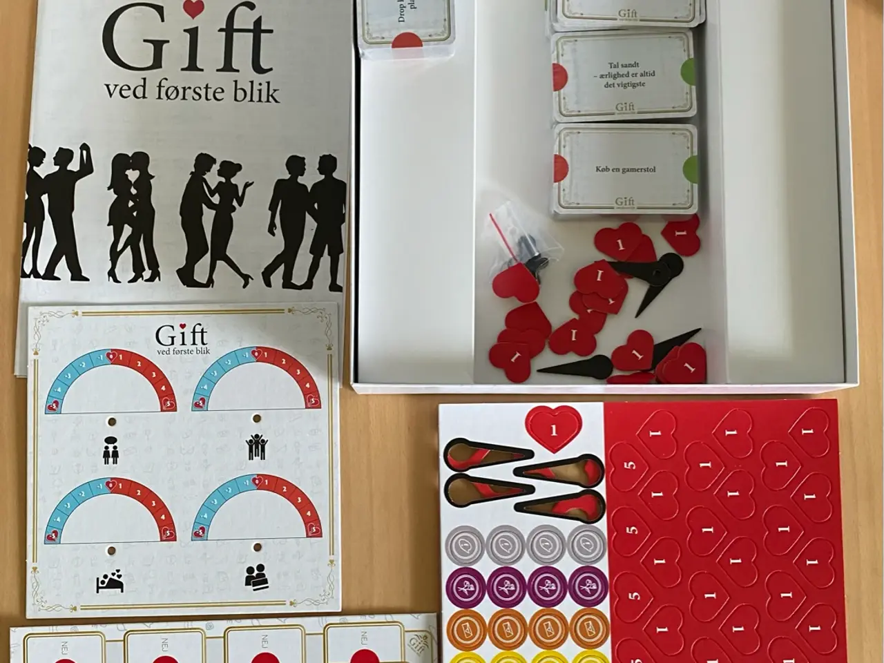 Billede 3 - Brætspil “gift ved første blik”