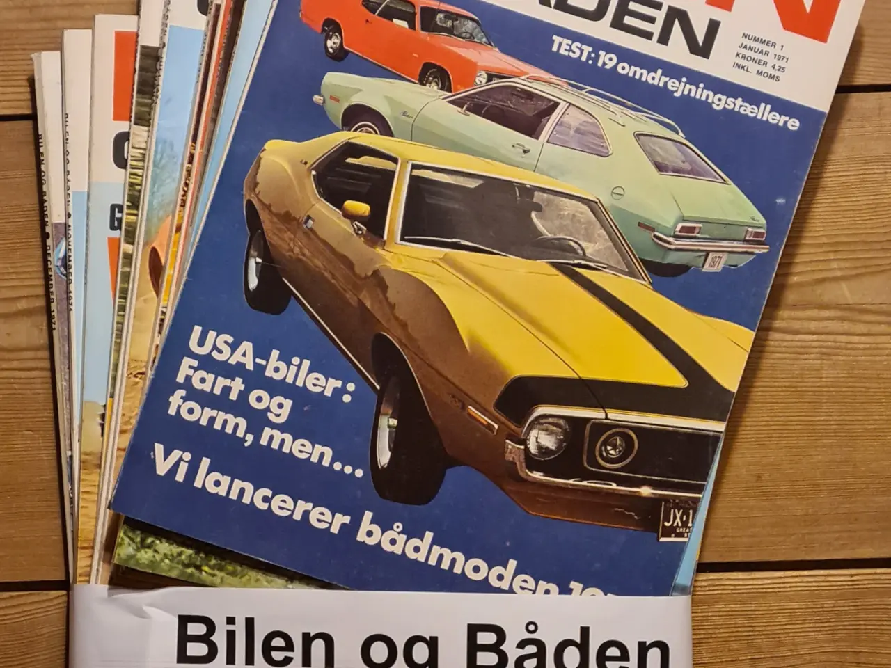 Billede 1 - Bilen og Båden 1971