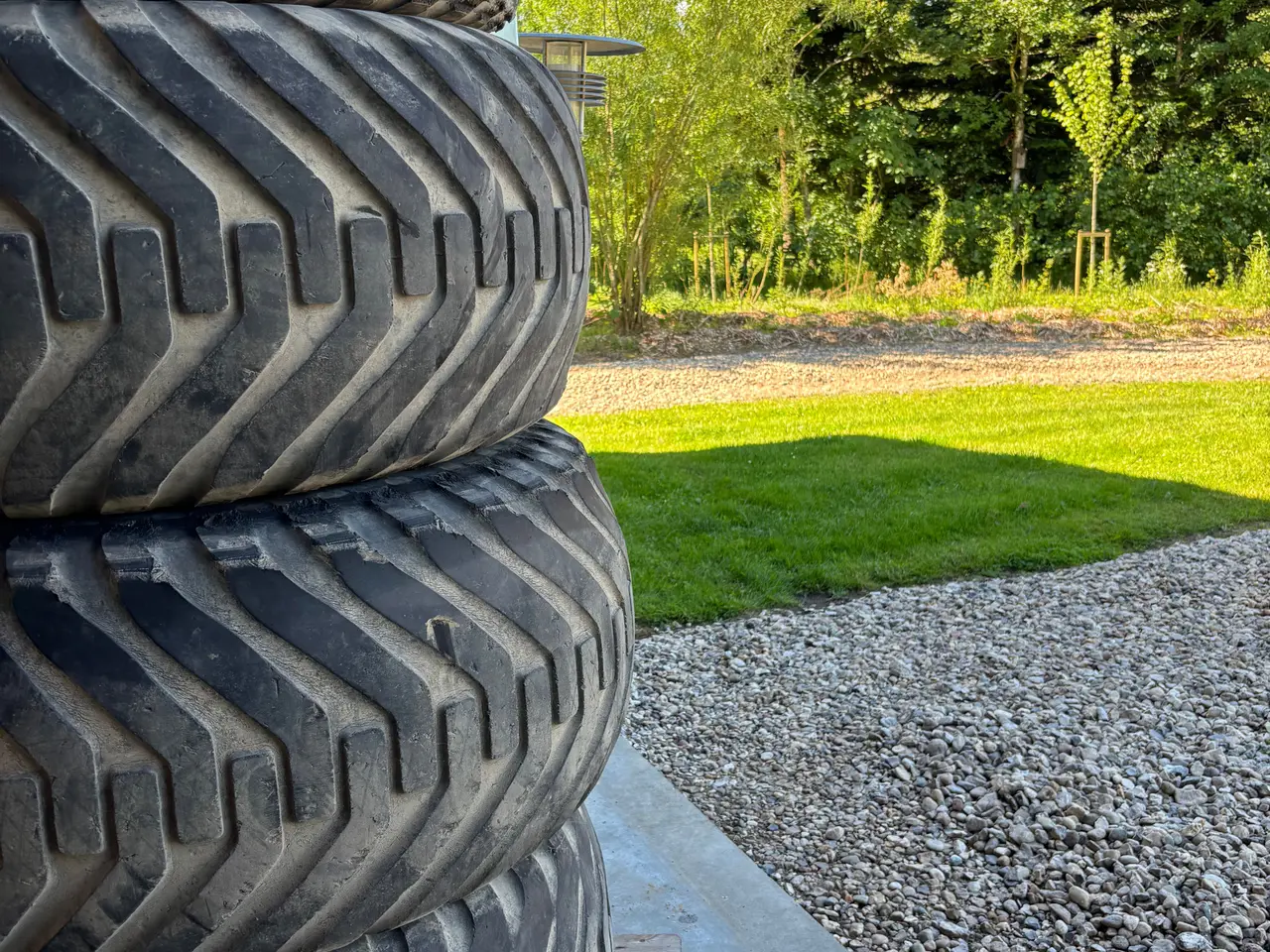 Billede 7 - 550/60-22,5 hjul til tipvogn