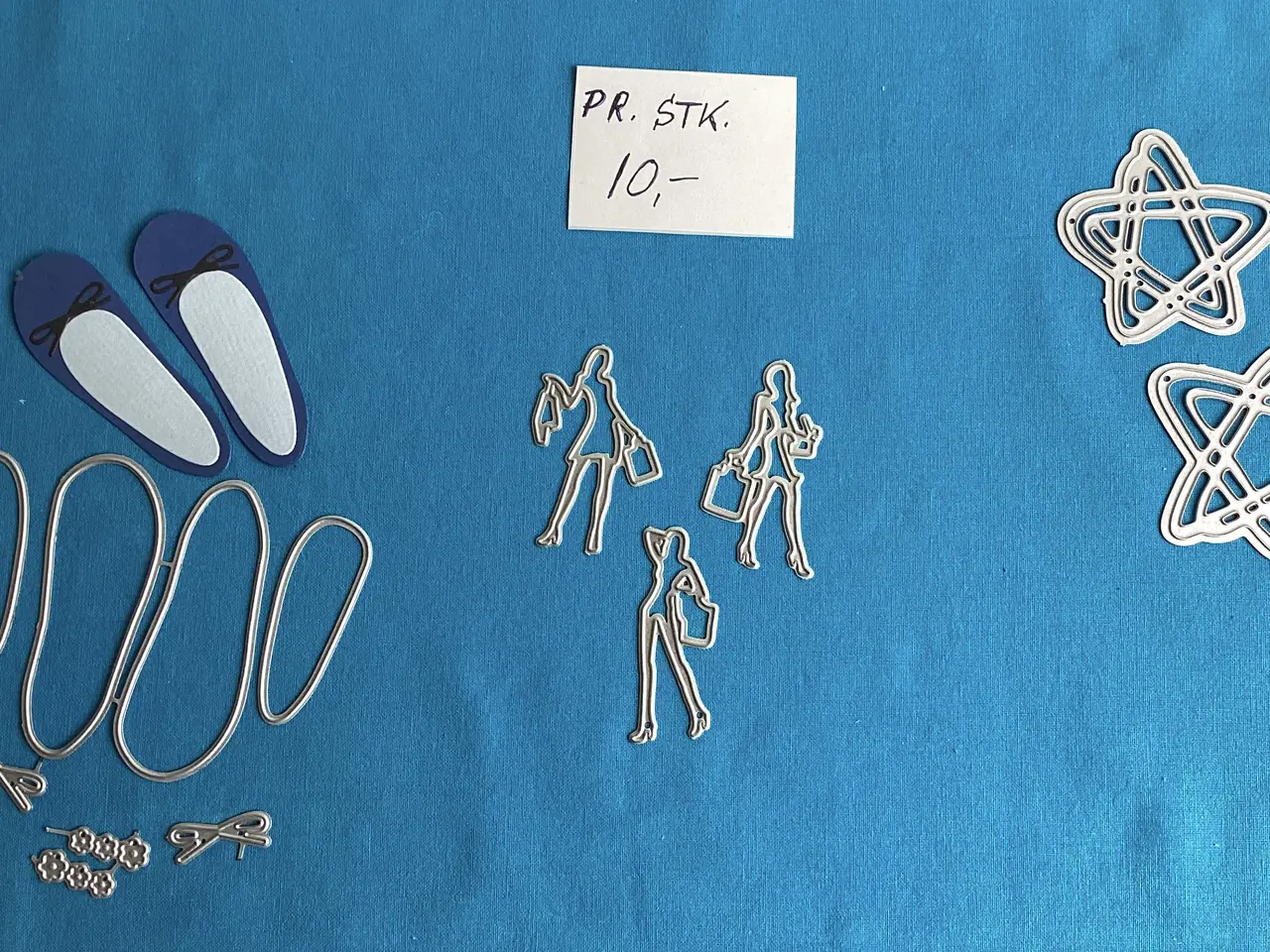 Billede 14 - Scrapbook dies, forskellige sæt, punch mm. Fra