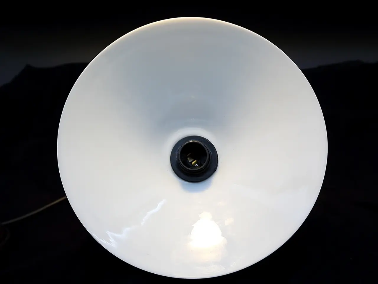 Billede 7 - 2 pendellamper med originale glasskærme 1930–40