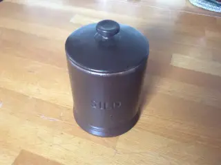 Stentøjs silde krukke