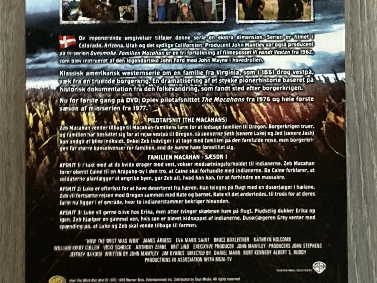 Billede 2 - DVD-box med 4 DVD’er: Familien Macahan