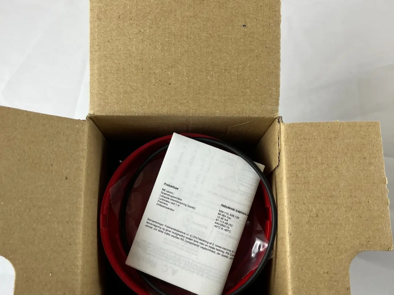 Billede 4 - Fulleon 626‑113 Electronic Sounder Horn 110–240V