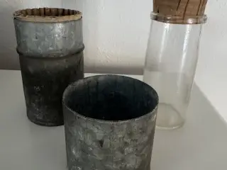 Aluminiumscylinderen (tube med låg)