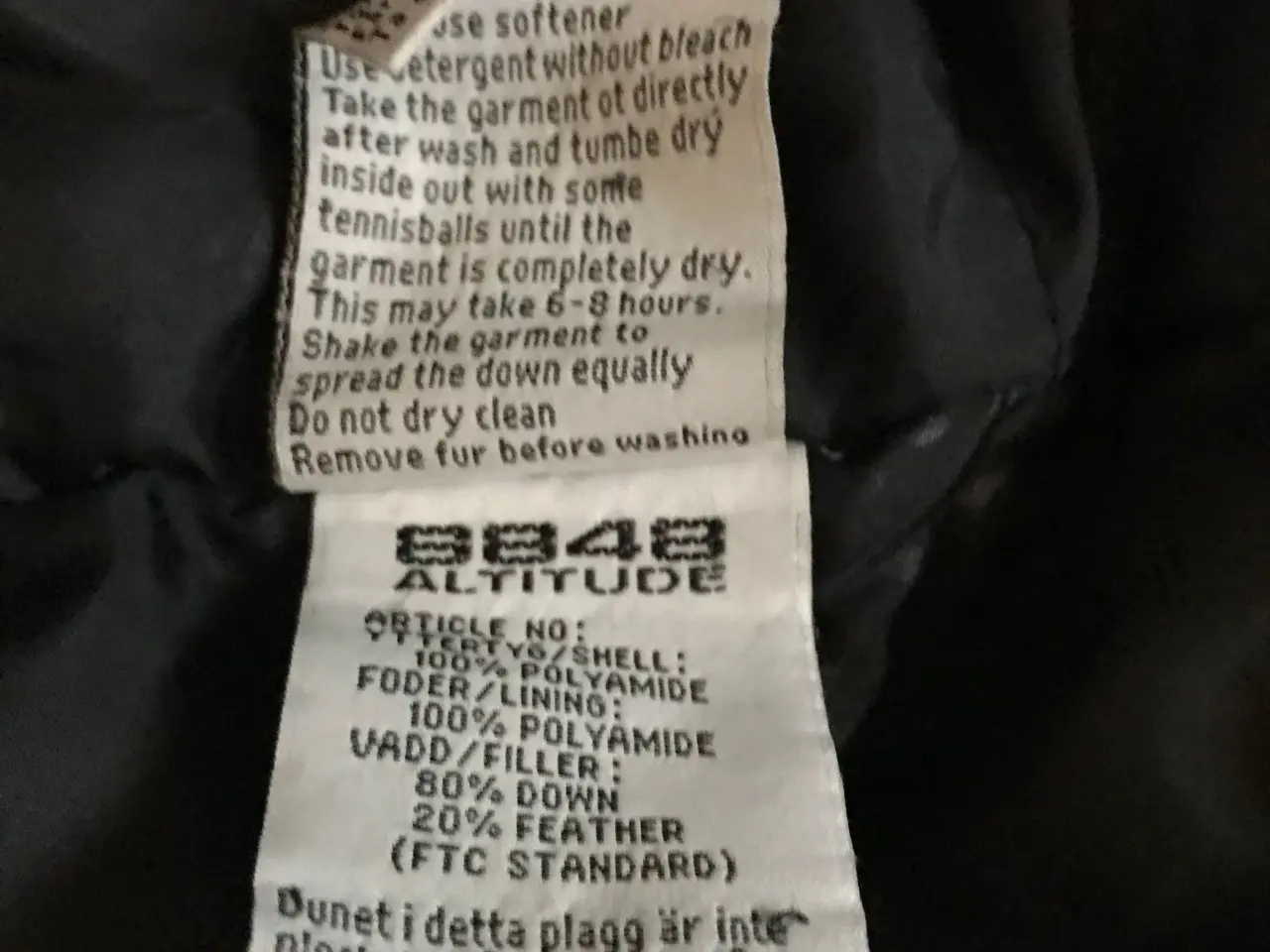 Billede 6 - Dunjakke mrk 8848 