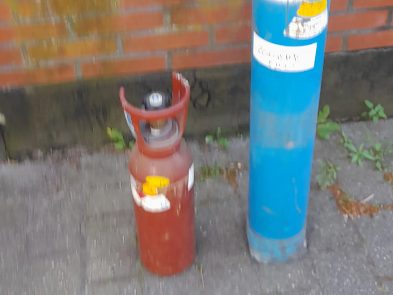 Billede 1 - Autogen Gas & fyldt Ilt flasker.Ejenmdomsflasker