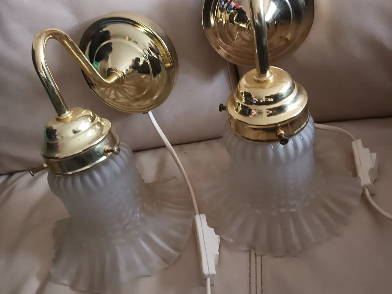 Billede 2 - 2 Smukke Antikke Lamper, 100 år gl.