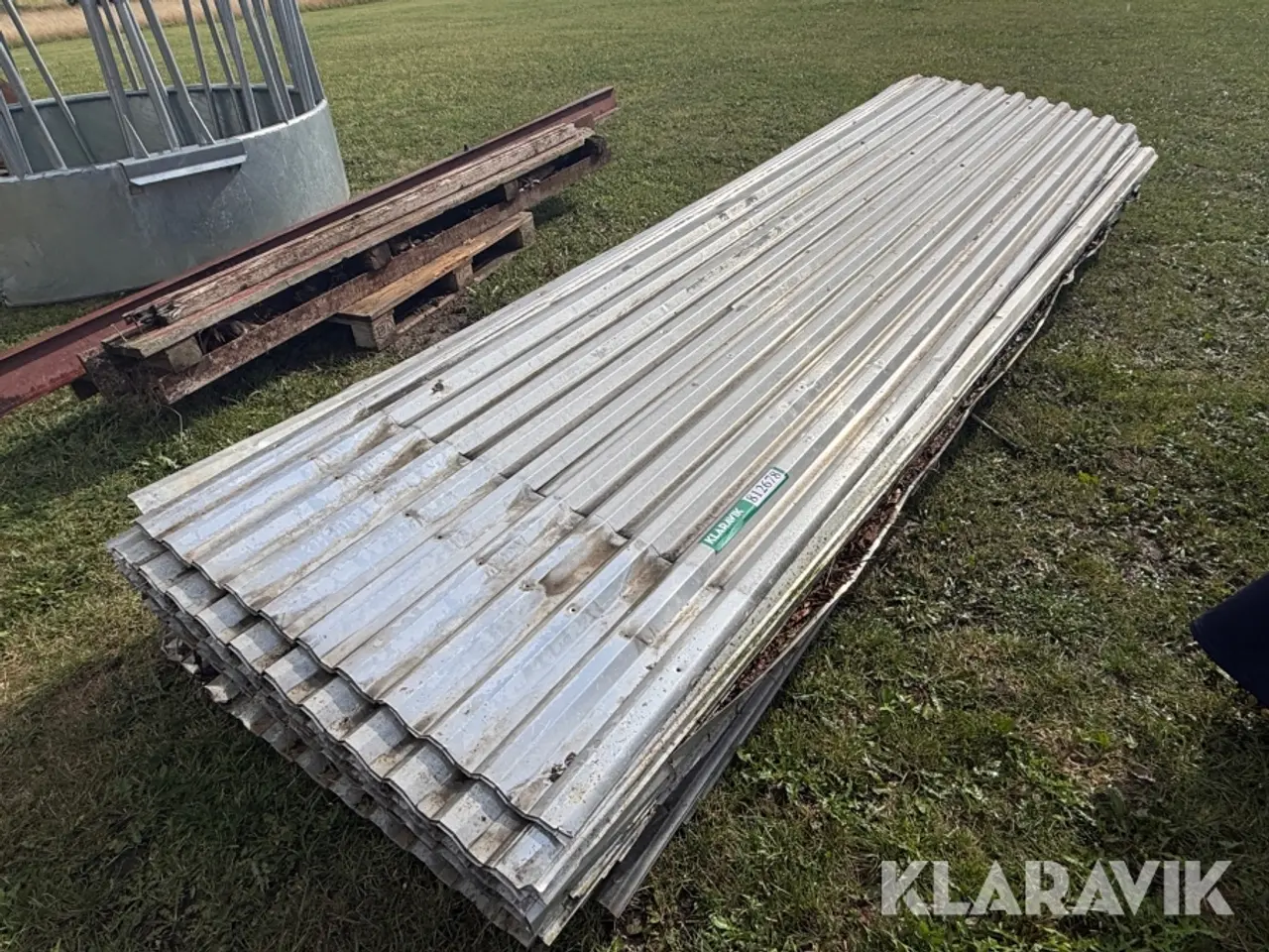 Billede 1 - Stål tagplader - cirka 40