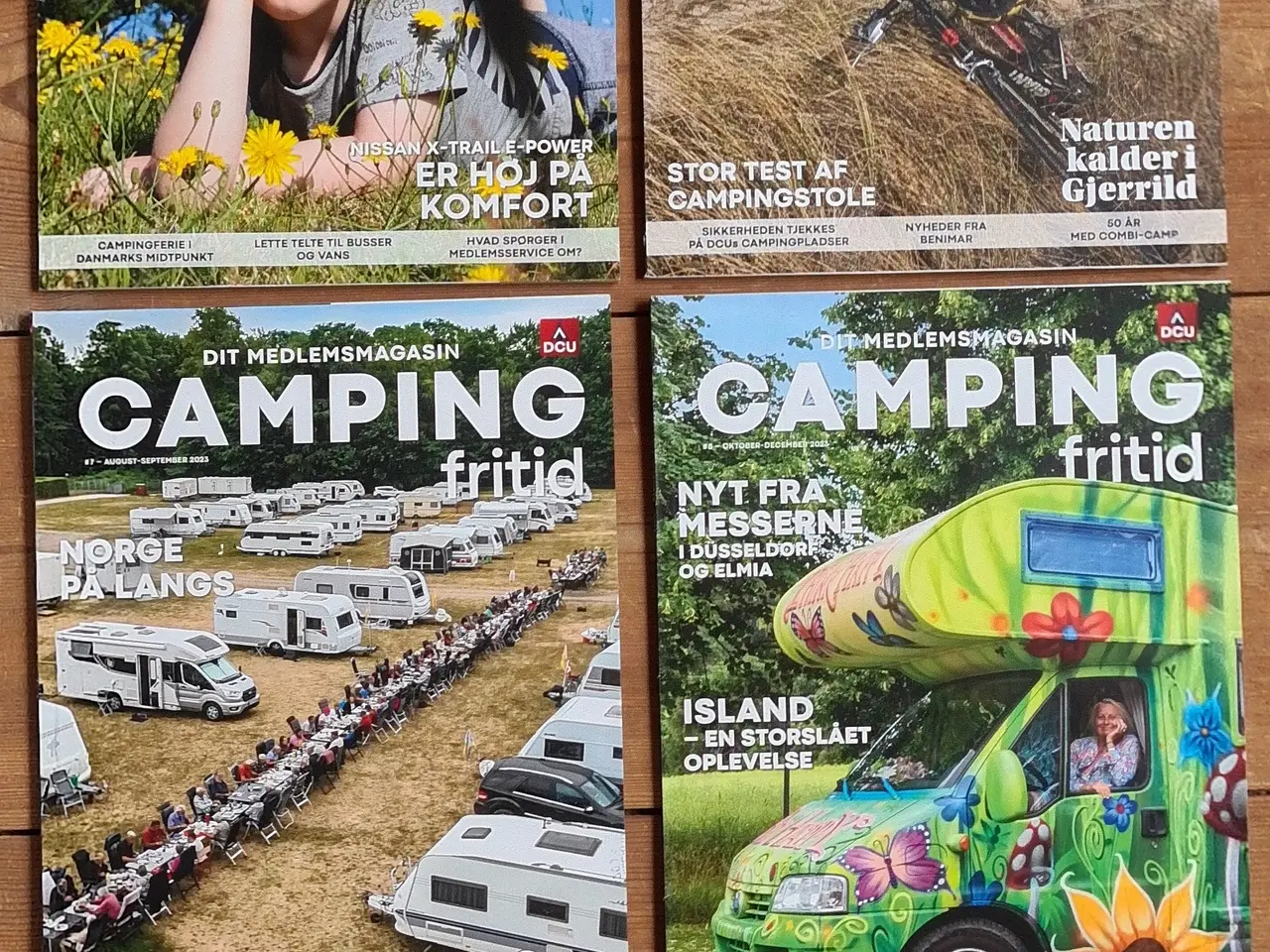 Billede 2 - Camping Fritid magasiner 2023 8 blade