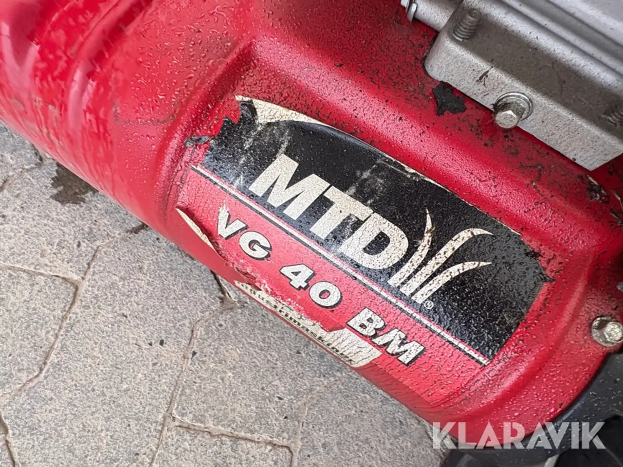 Billede 12 - Vertikalskærer MTD VG 40 BM