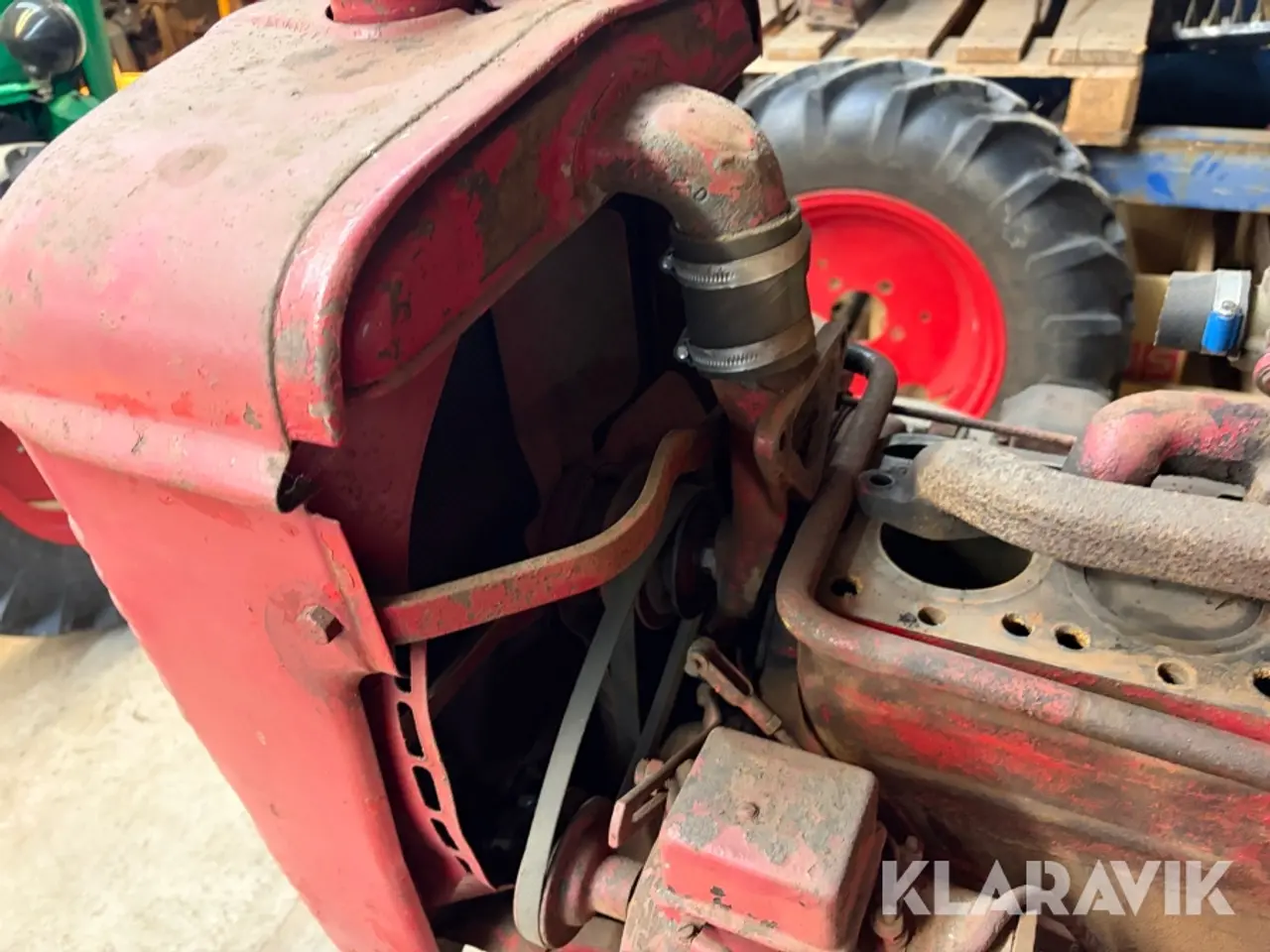 Billede 7 - Veterantraktor International Harvester Super A med plov