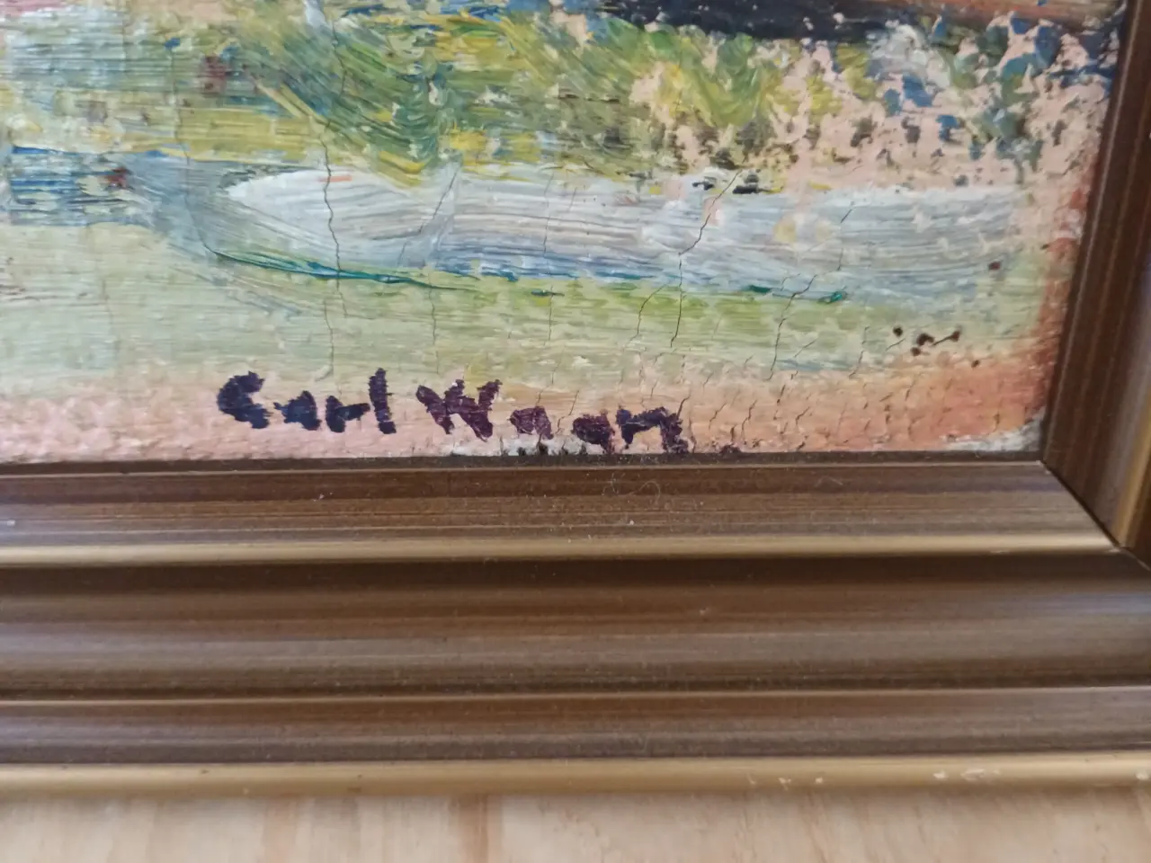 Billede 2 - Maleri af Carl Wagn
