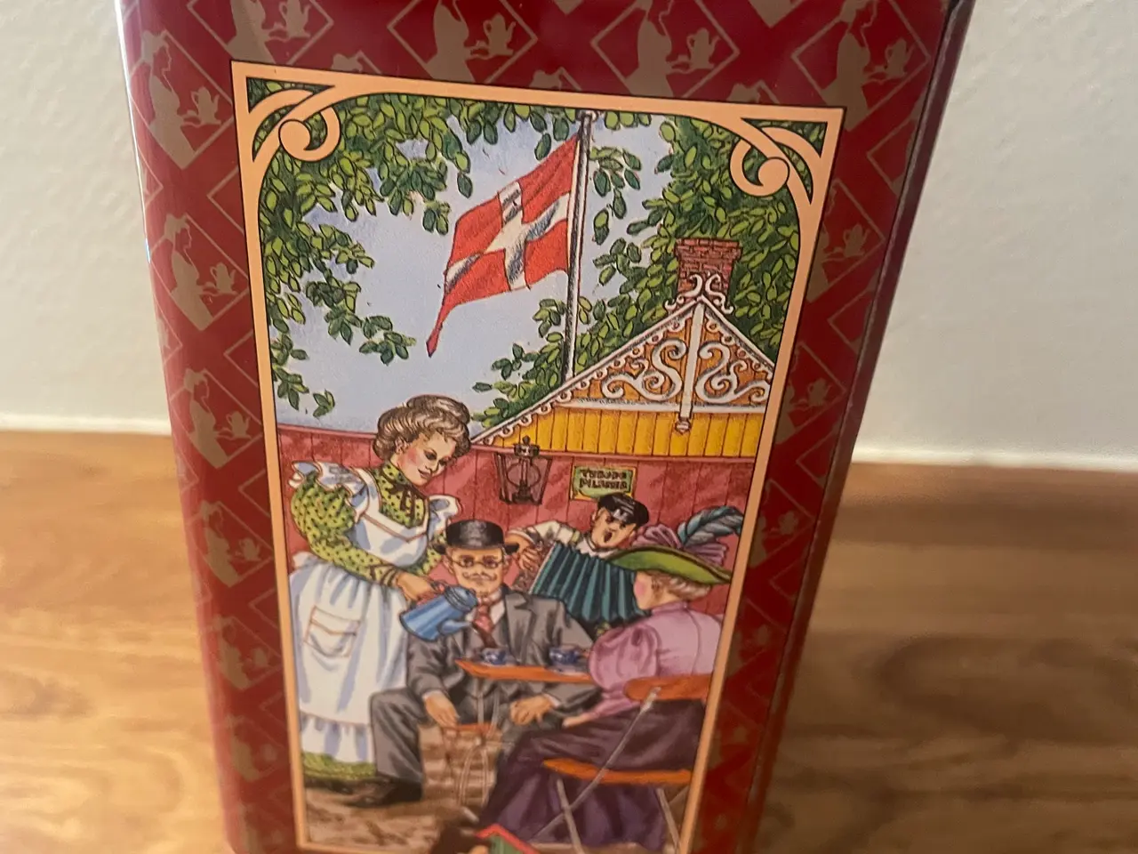 Billede 3 - Merrild kagedåse, retro