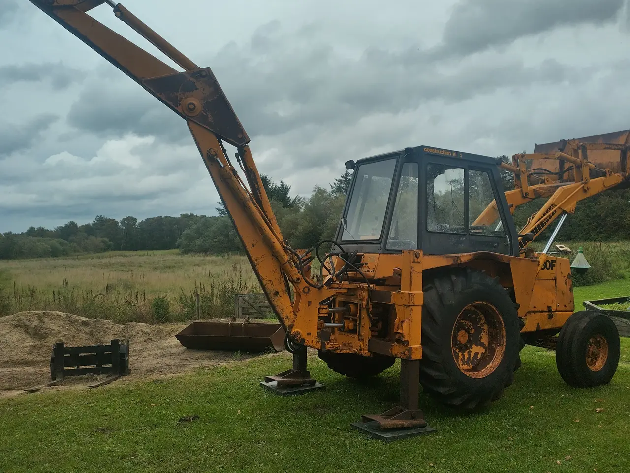 Billede 7 - Case 580f rendegraver