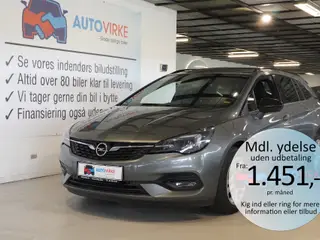 Opel Astra Sports Tourer 1,5 Turbo CityLine 105HK Stc 6g