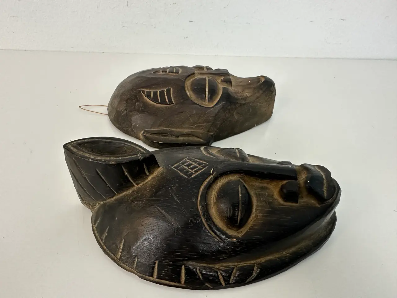 Billede 5 - 2 stk. afrikanske masker