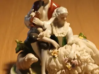 MEGET SJÆLDEN & FLOT Unterweissbach Porcelænsfigur