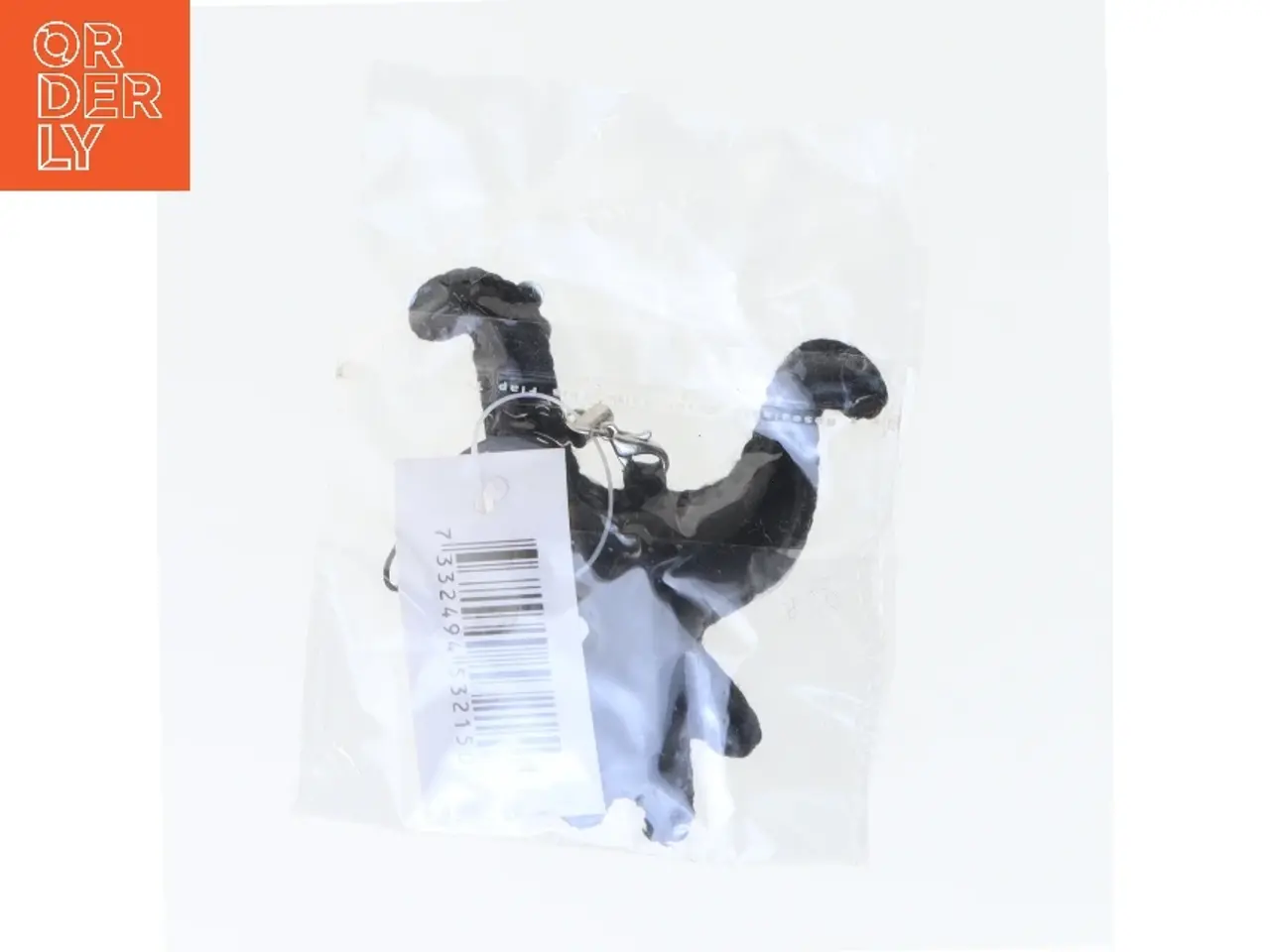 Billede 2 - Sort nøglevedhæng med store øjne (str. 8 cm)