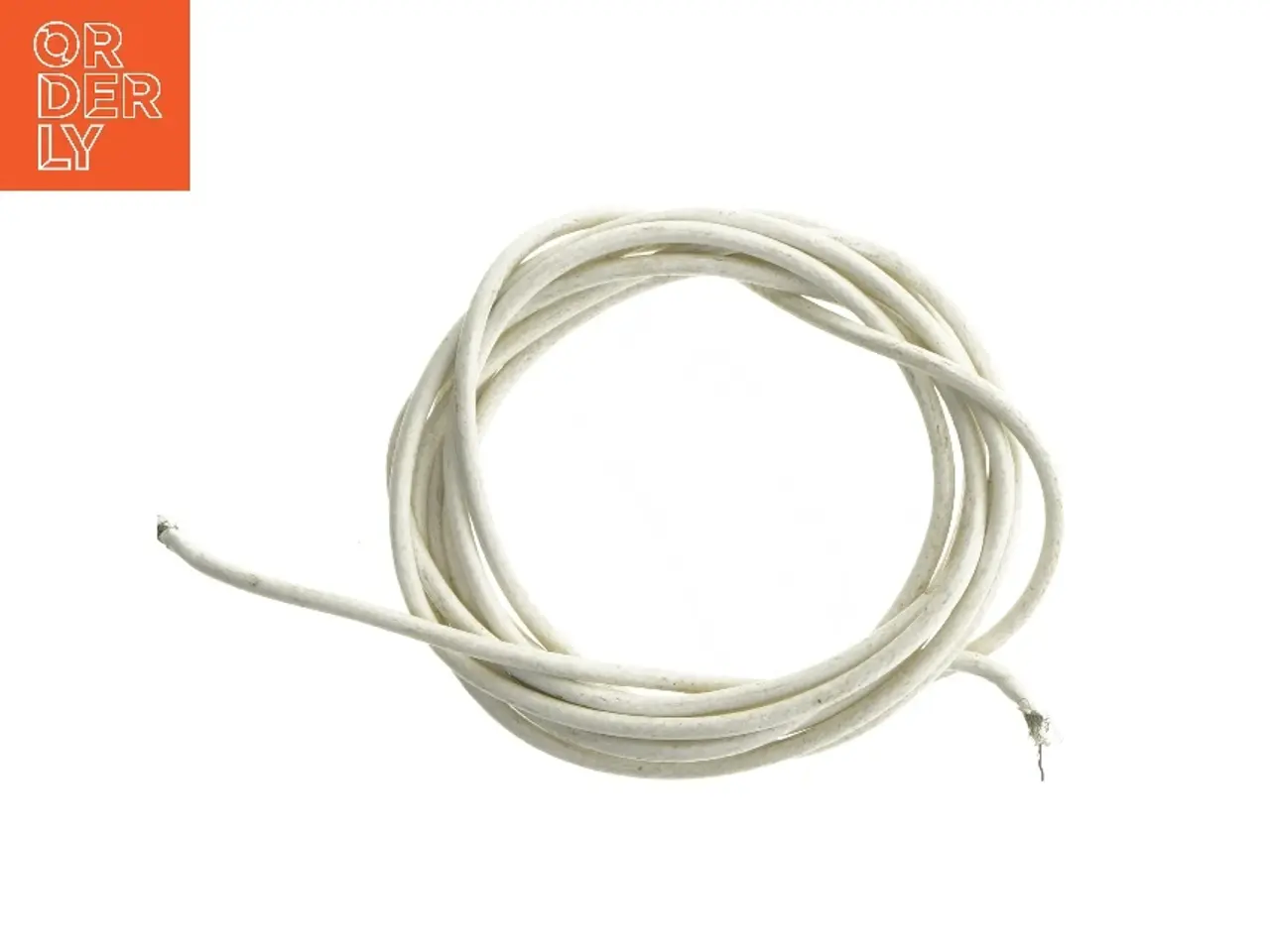 Billede 3 - Hvidt elektrisk kabel