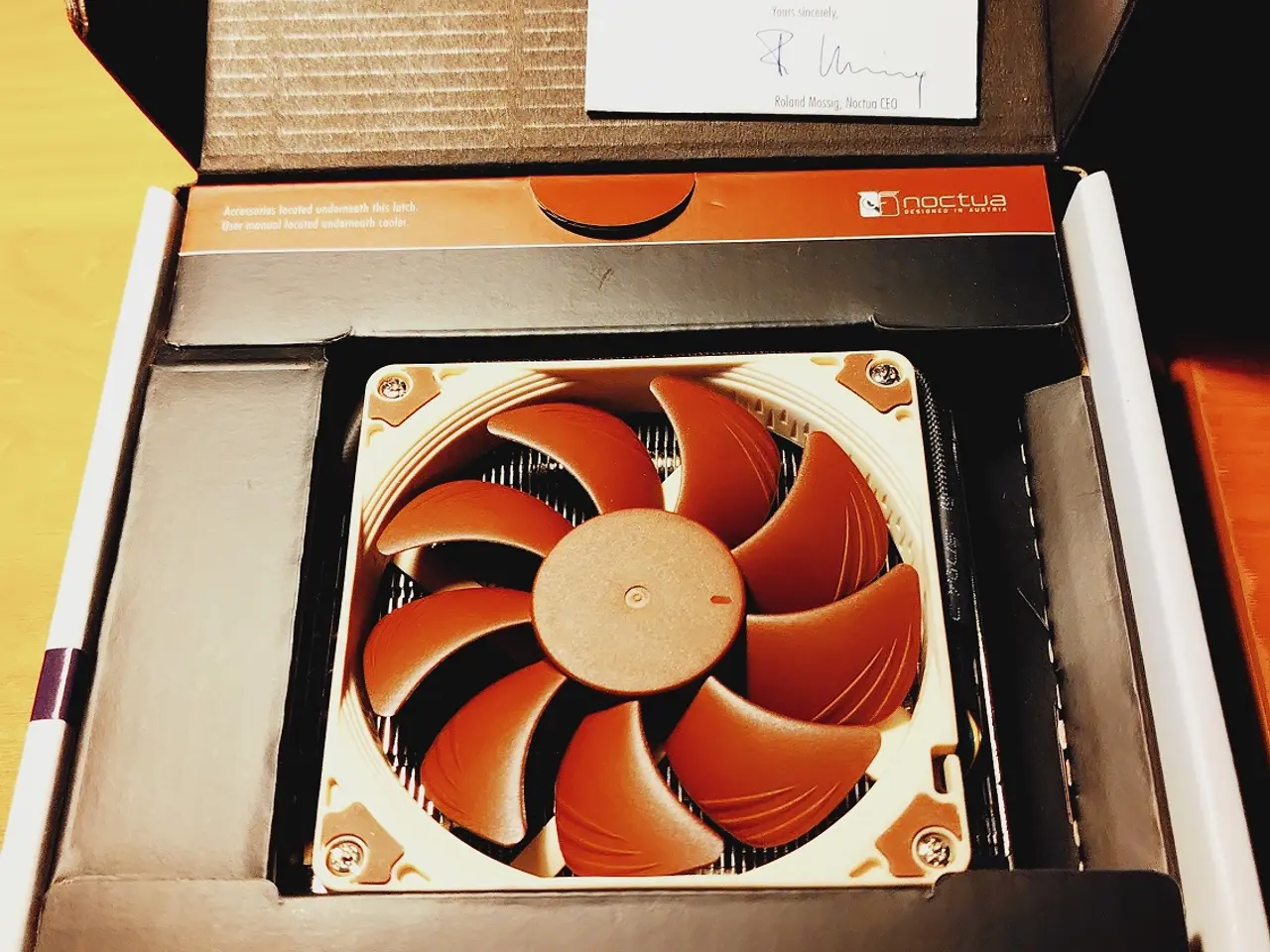 Billede 1 - Noctua NH-L9a-AM4 Lav Profil Køler