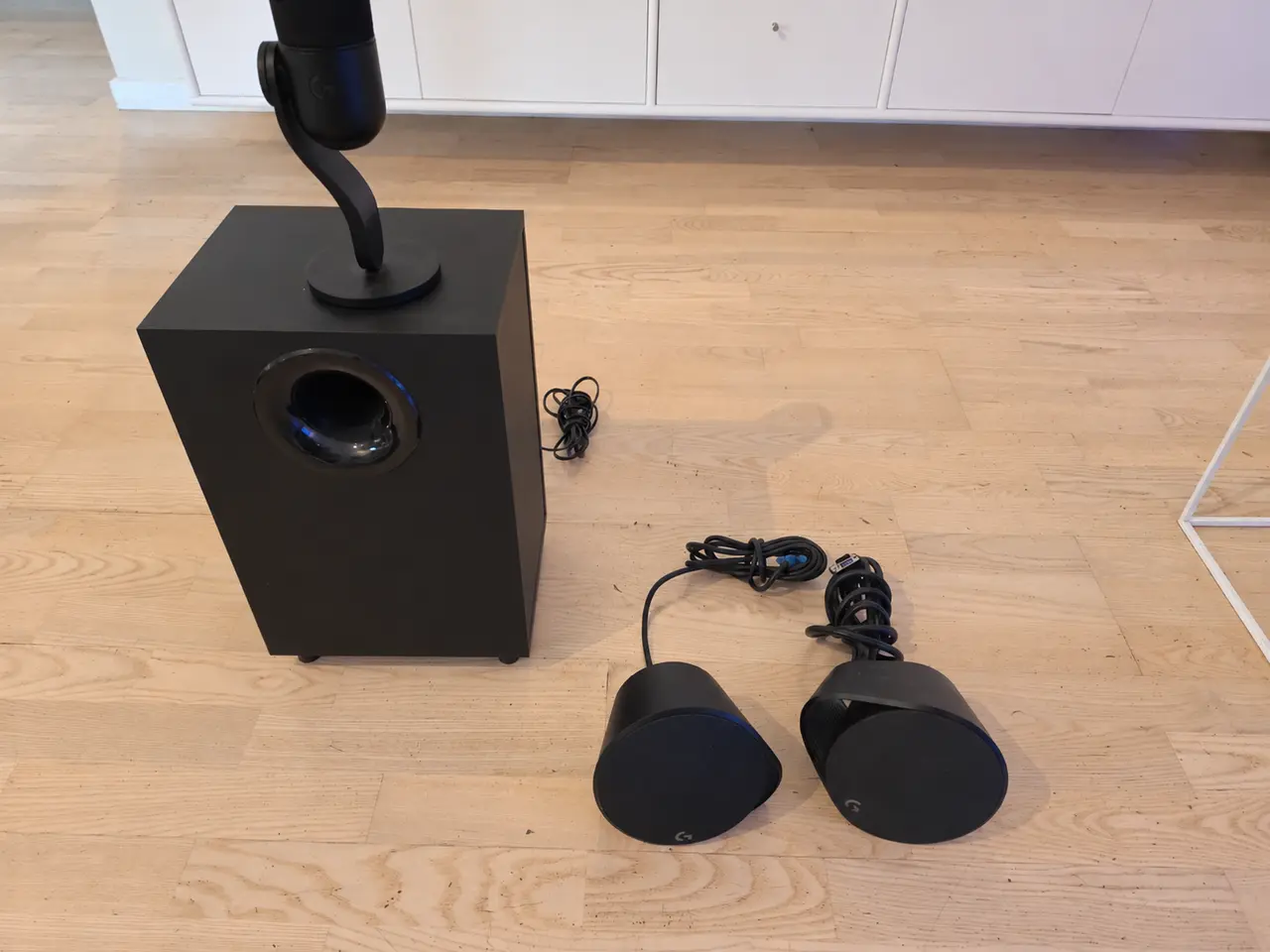 Billede 1 - Logitech G560 RGB højttalere + Yeti GX mikrofon