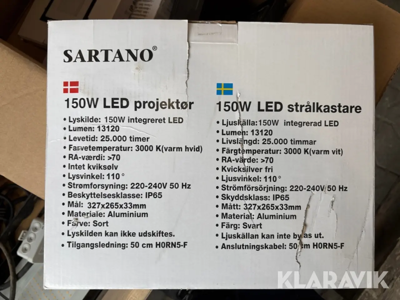 Billede 8 - Projektører Sartano - 1 palle