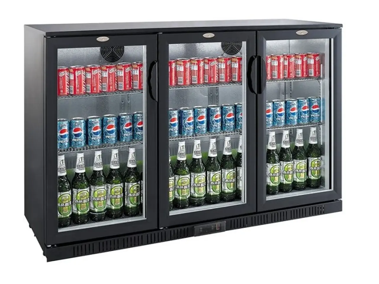 Billede 1 - Backbar / barkøleskab 320 liter – med 3 døre