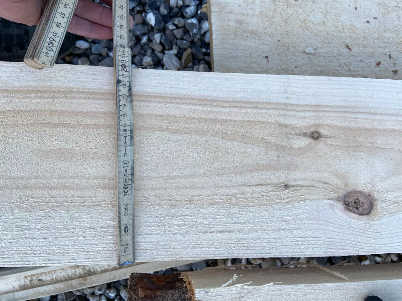 Billede 4 - Tømmer 5 x 20 cm længde 3,6 mtr./ 12 stk