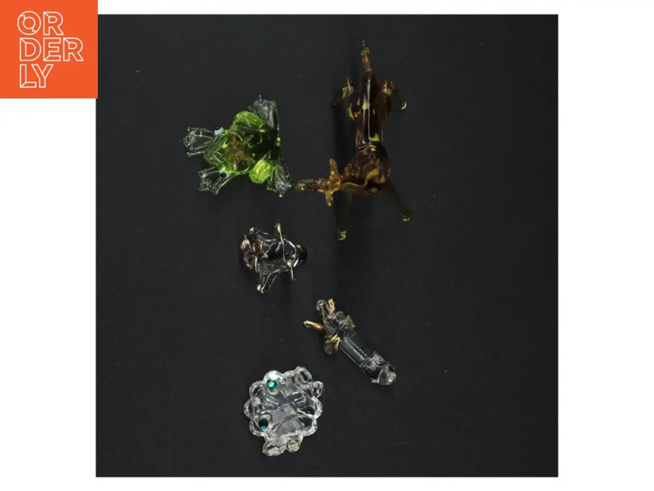 Billede 4 - Glasfigurer (str. 3 cm til 18 cm)