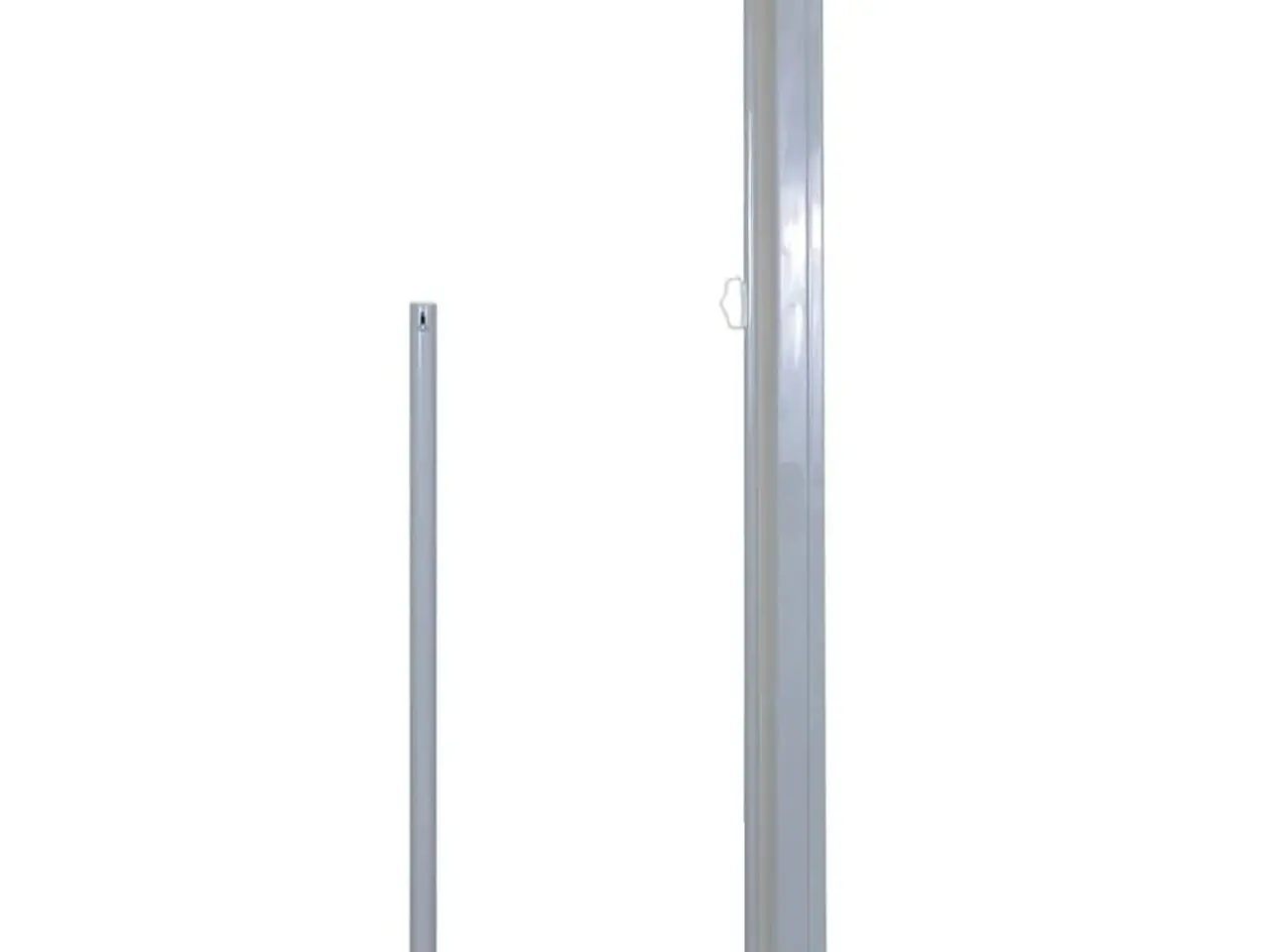 Billede 3 - Sammenrullelig sidemarkise 160 × 500 cm - cremefarvet