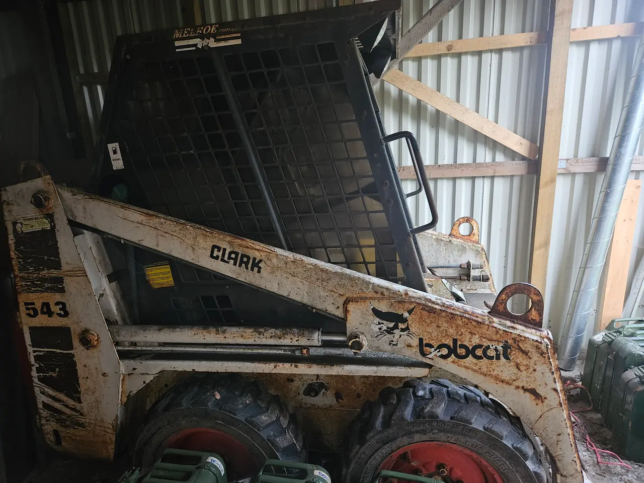 Billede 1 - Bobcat 543 med skovl og pallegafler
