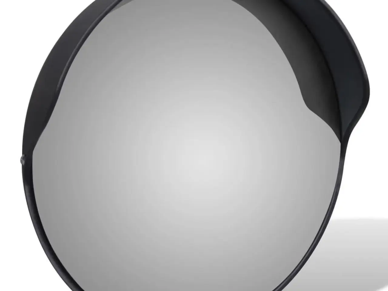 Billede 3 - Konvekst trafikspejl 30 cm - PC plast, sort, udendørs