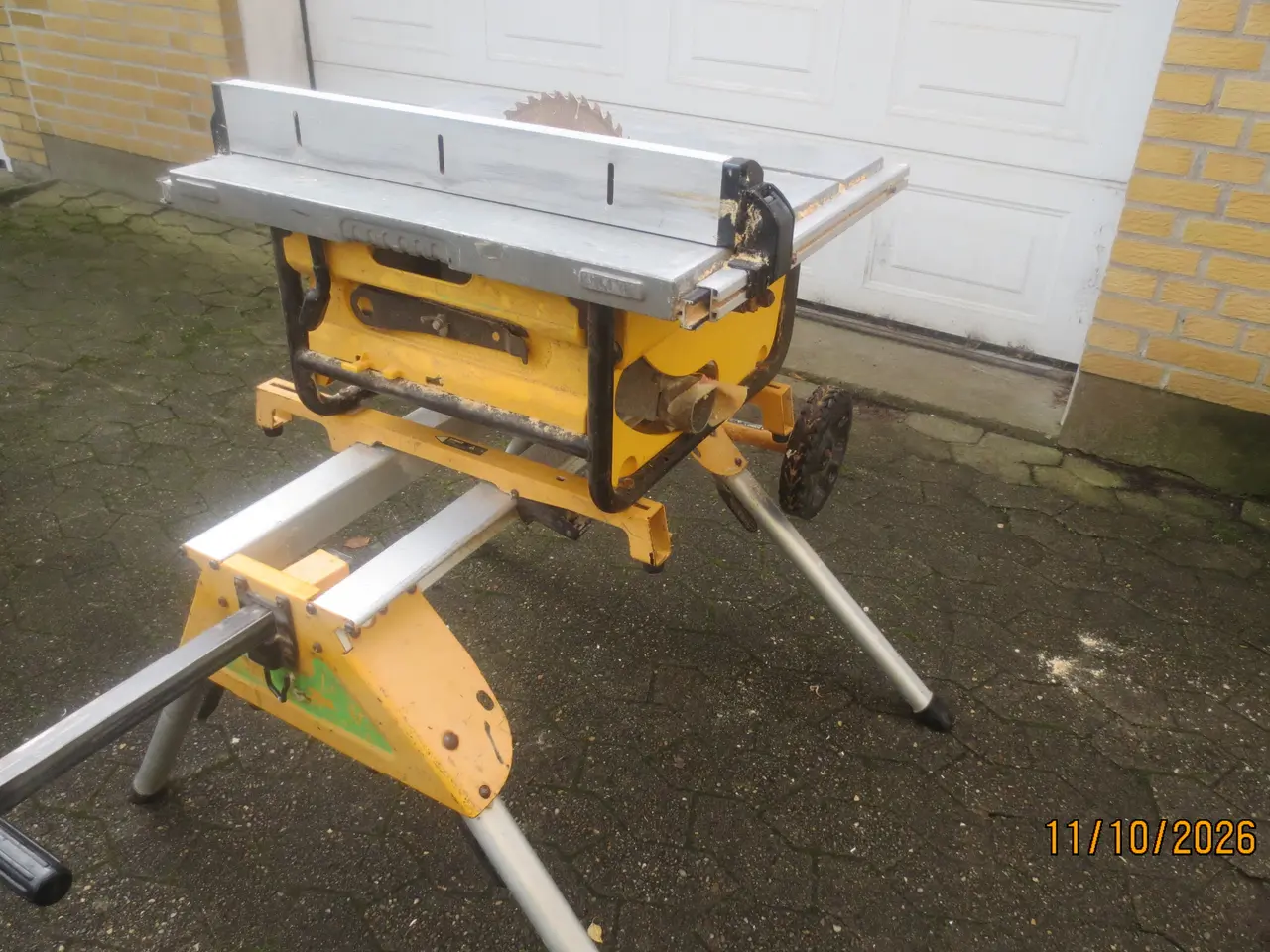 Billede 4 - 1 stk De Walt DW 745 Type 3 Rundsav