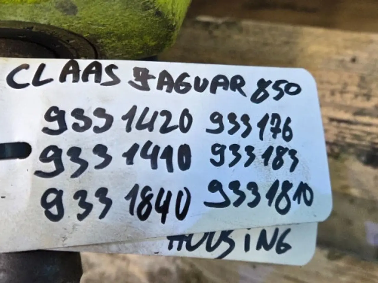 Billede 17 - Claas Jaguar 850 Gearkasse 9331420