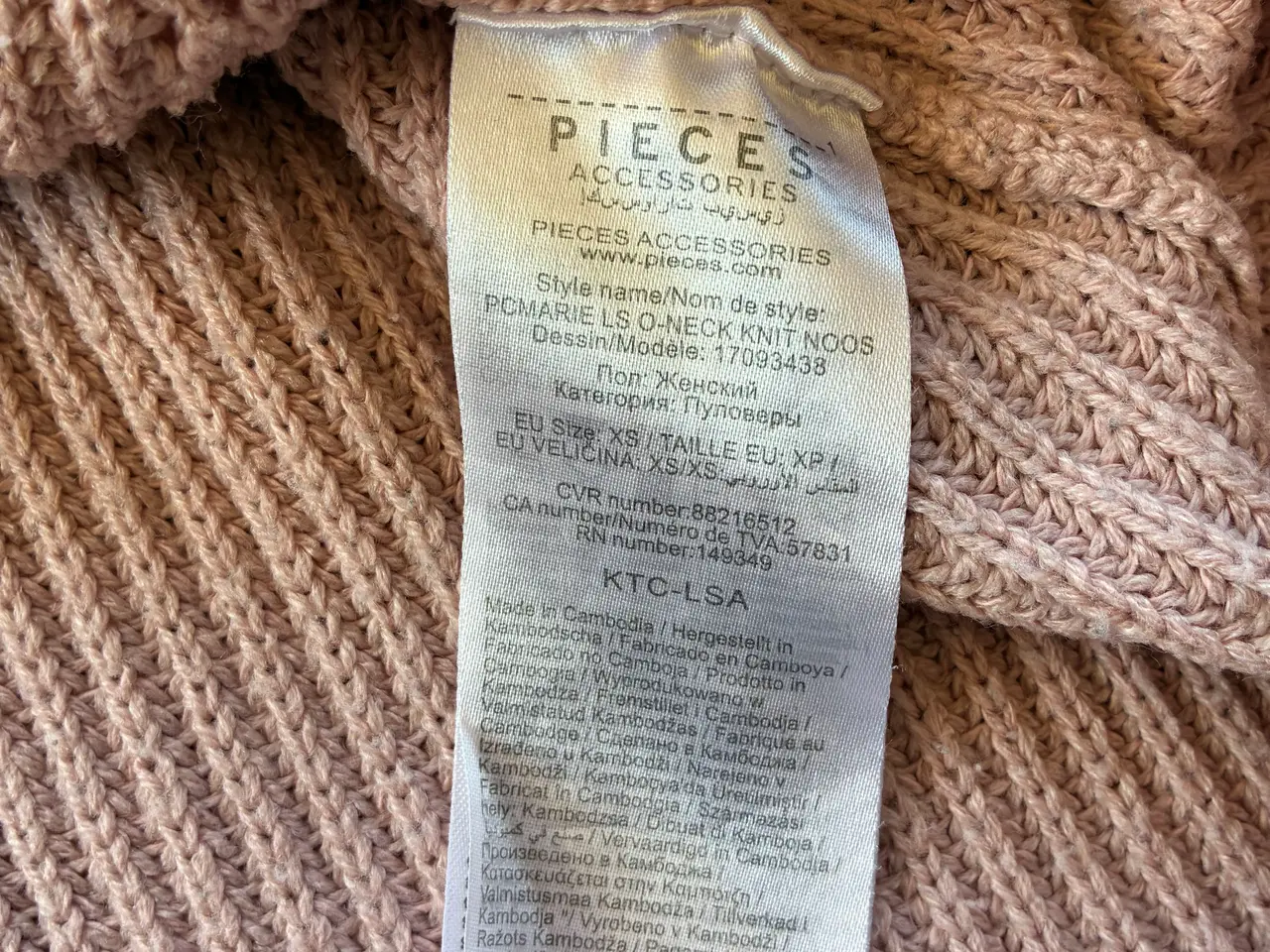 Billede 4 - Pieces sweater str. XS