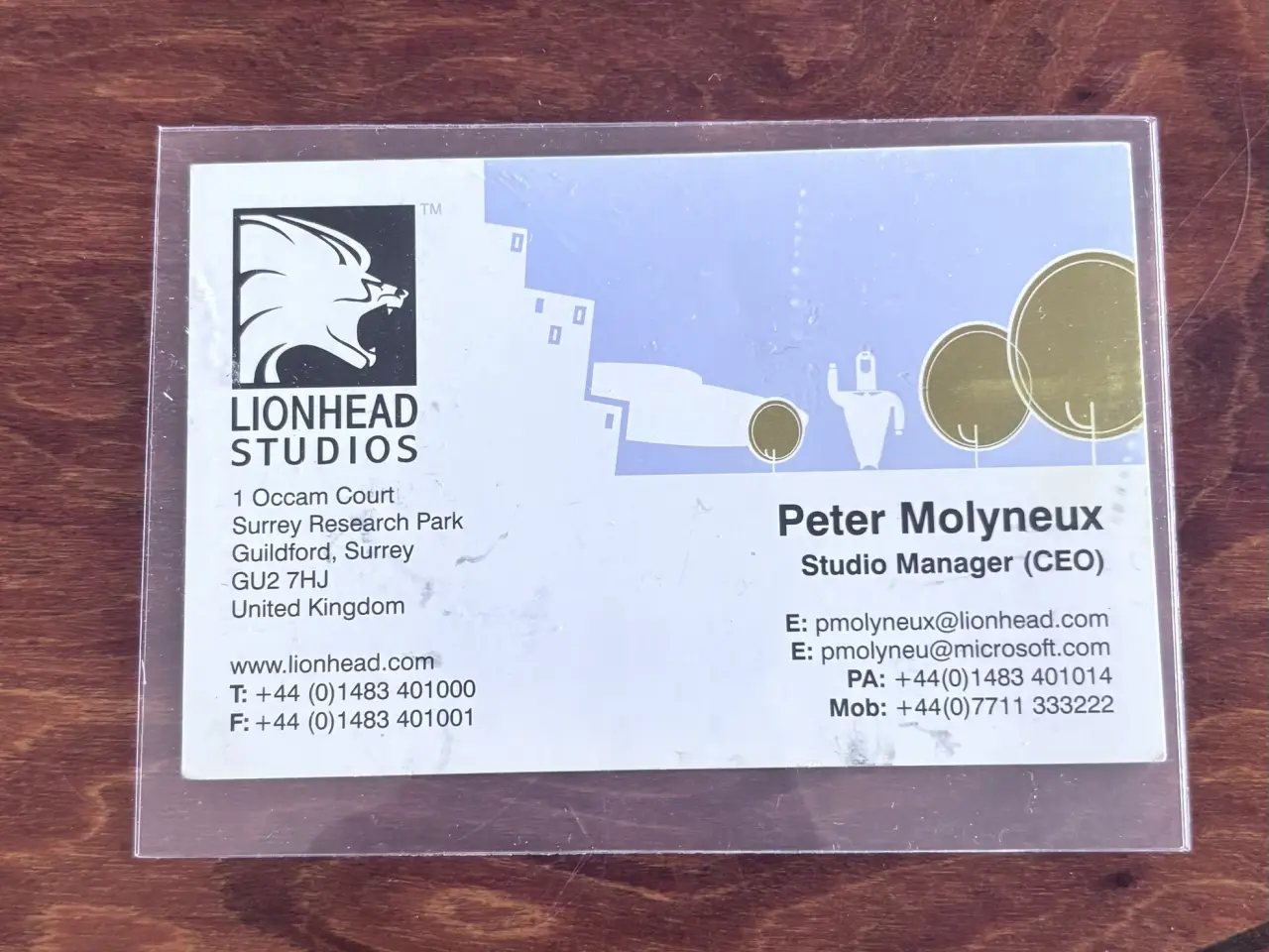 Billede 2 - Black & White –  Signed by Peter Molyneux