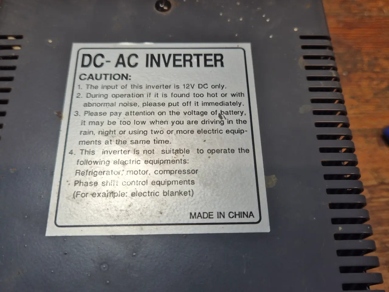 Billede 4 - Variabel AC-strømforsyning + DC-til-AC inverter