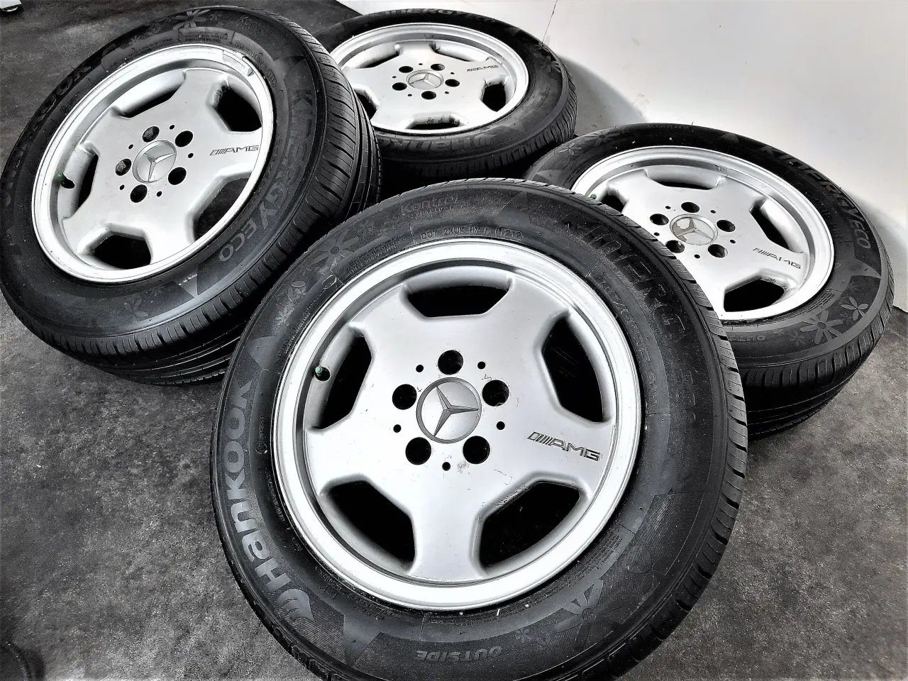 Billede 2 - 5x112 15" ET37 AMG Monoblock sommersæt