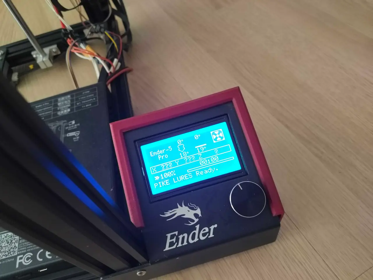 Billede 2 - Ende 5 Pro 3D printer – klar til brug + væra