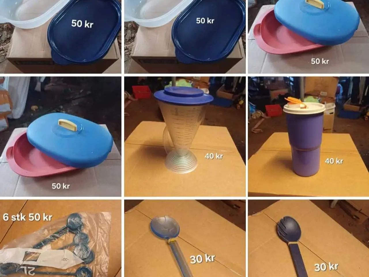 Billede 3 - Div brugt tupperware 