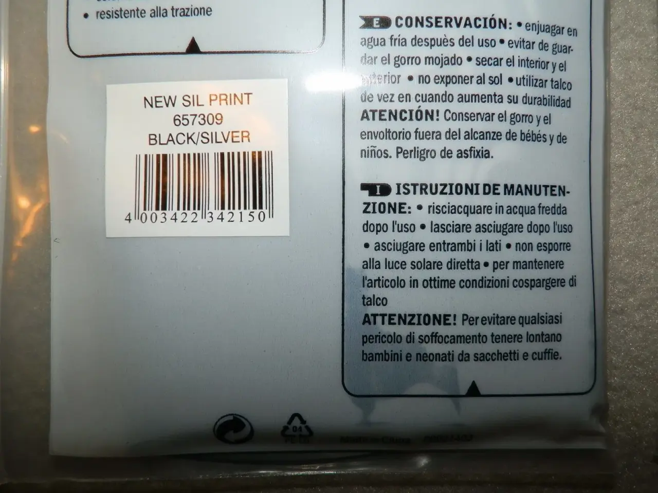 Billede 7 - Adidas Competition badehætte sort/sølv