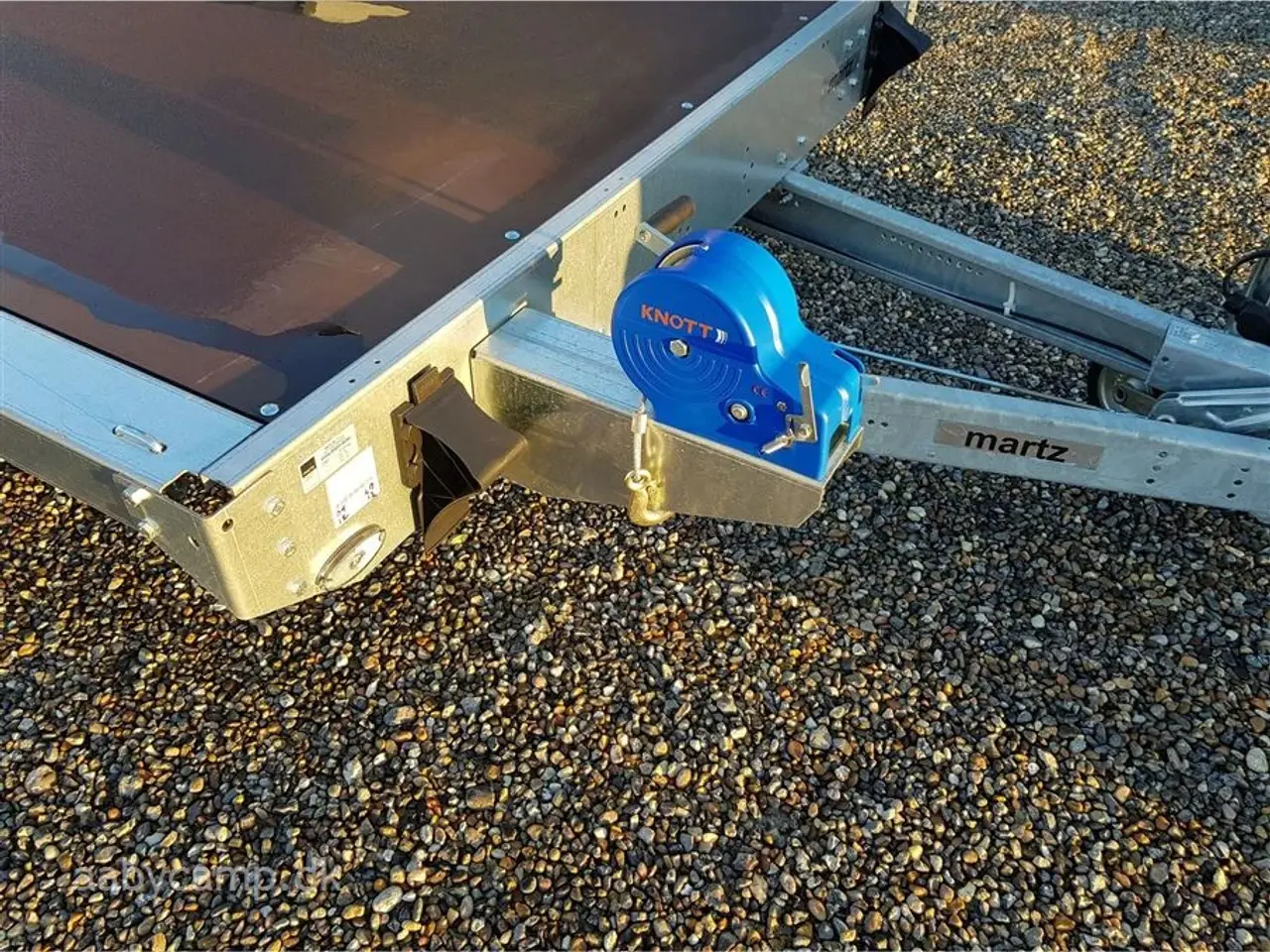 Billede 2 - 0 - Martz GT Plateau 4021 2700 kg   Auto - Maskintrailer Plateau 4021 2700 KG