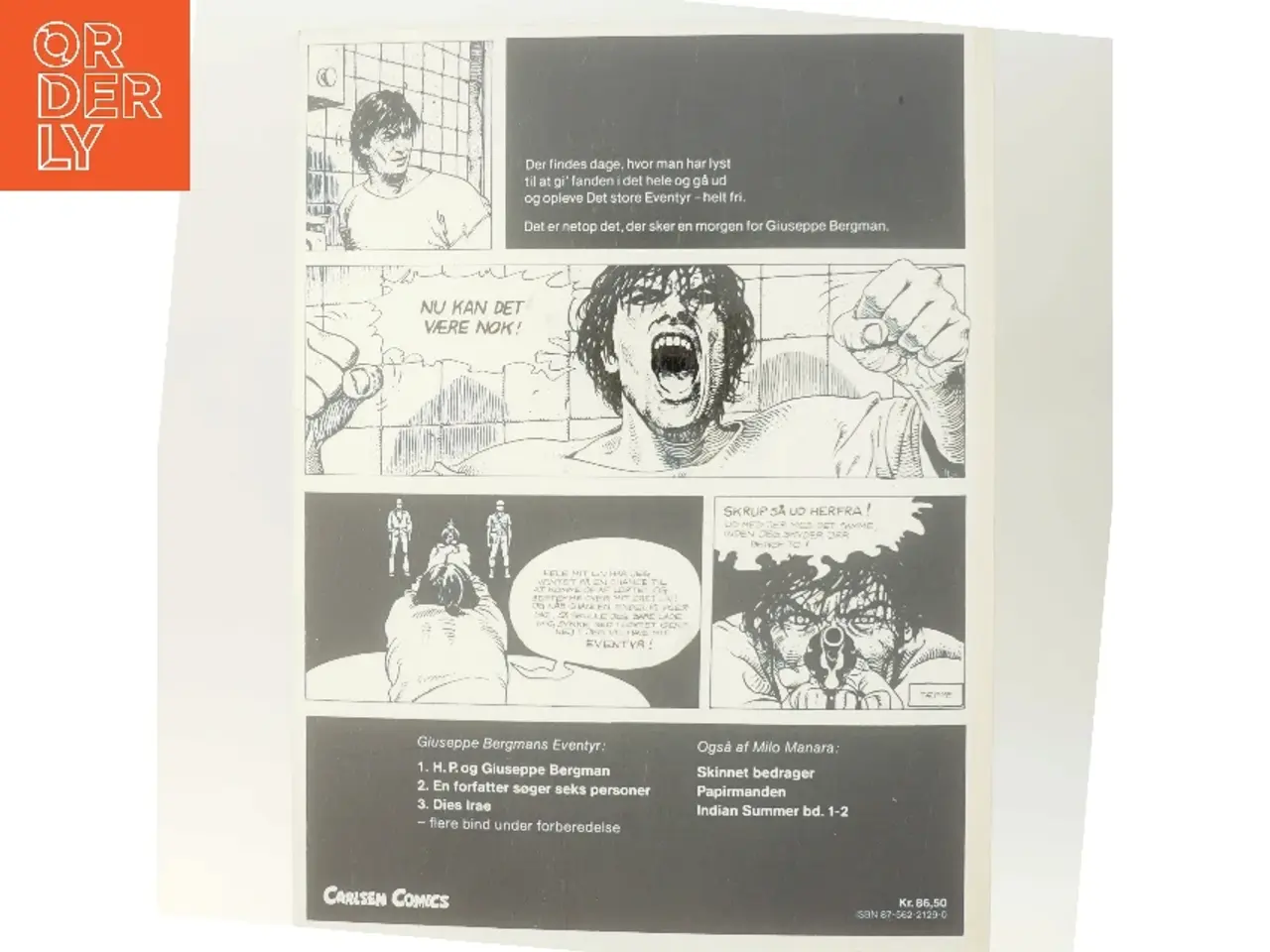 Billede 3 - HP og Giuseppe Bergman af Milo Manara (Bog)